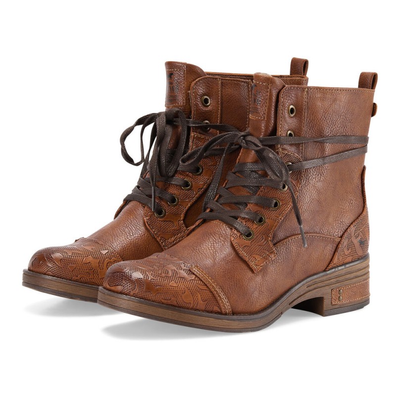 Mid Botki Mustang z ociepleniem  - 1105