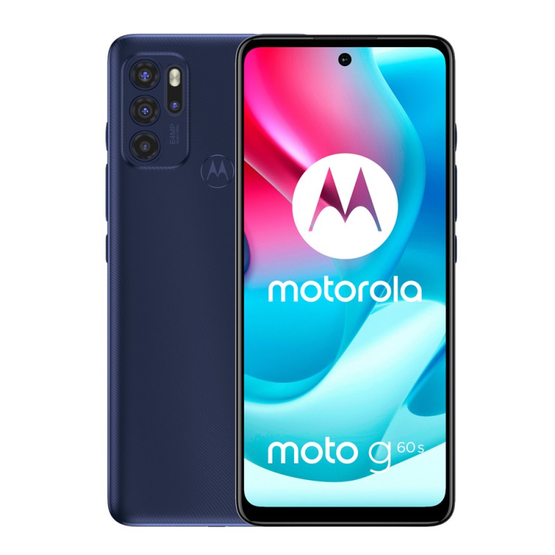 Smartfon MOTOROLA Moto G60s 6/128GB 6.8" 120Hz Niebieski PAMV0000PL  - 1156