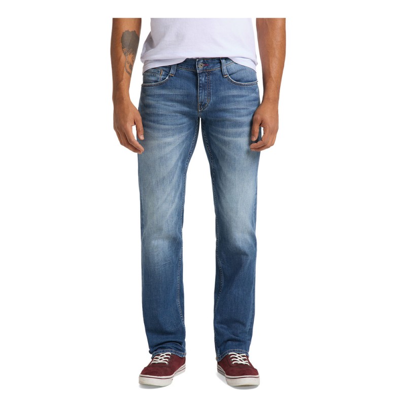 Jeansy Mustang z bocznym szwem, slim fit  - 1206