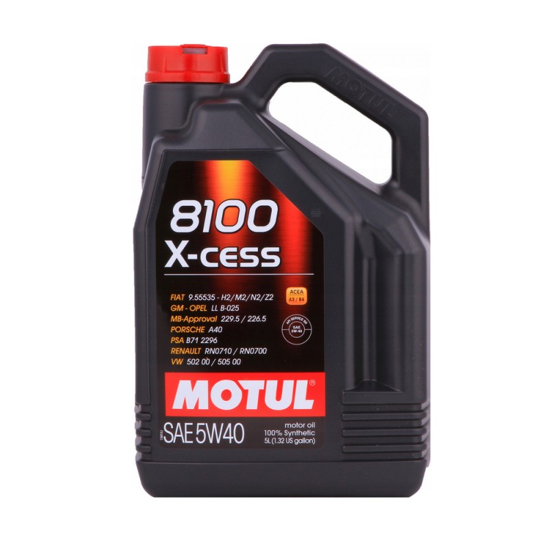 Olej silnikowy syntetyczny Motul 8100 X cess 5 l 5W 40  - 1261