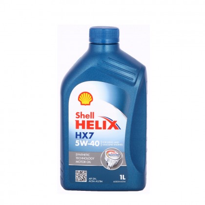 Olej syntetyczny Shell Helix HX7 5W 40 1 l 5W 40