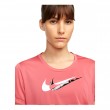 Damska t-shirt Nike Fit do biegania z krótkim rękawem