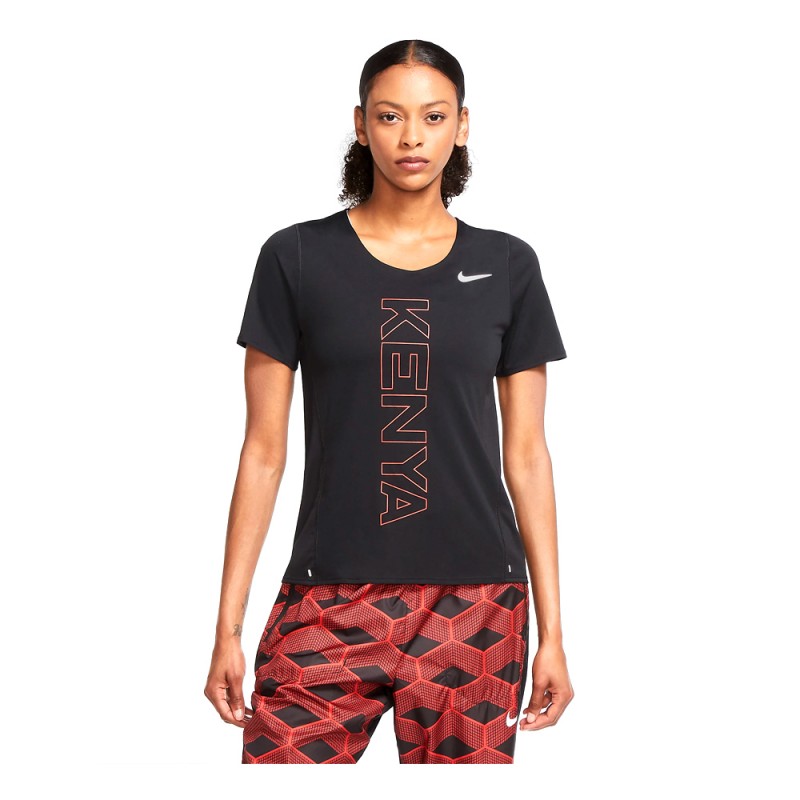 Damska t-shirt do biegania Nike Team Kenya  - 1378
