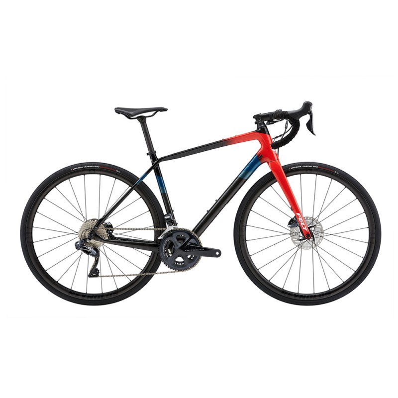 Felt VR Advanced Ultegra Di2, czarny, czerwony (midnight coral fade)  - 1431