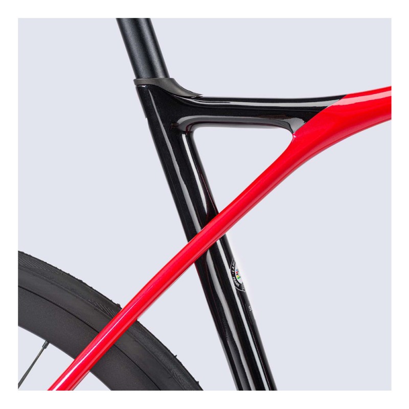 Felt VR Advanced All City Di2, czarny, czerwony (midnight coral fade)  - 1456