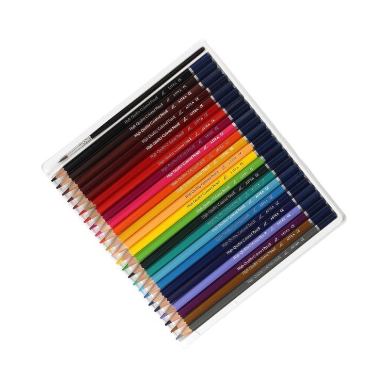 Kredki akwarelowe 24 kolory Astra  - 1491