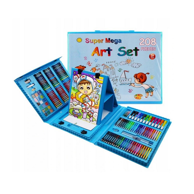 Zestaw artystyczny do kreatywnego malowania, 280-elementów  - 1498