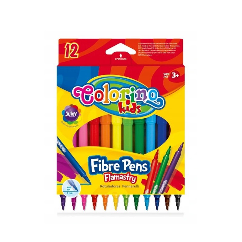 Flamastry Colorino Kids 12 kolorów  - 1510