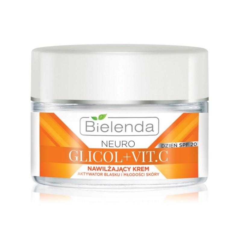 Bielenda Neuro Glicol + Vit. C krem nawilżający SPF 20  - 1578