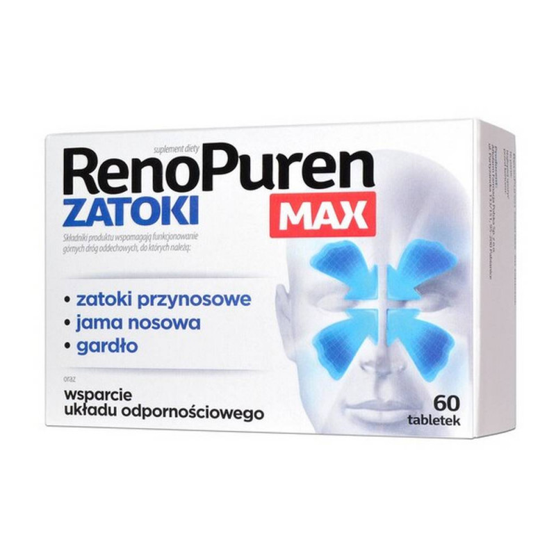 Reno Puren zatoki max, 10 tabletek  - 1592