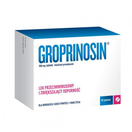 Groprinosin na gorączkę i ból głowy, 100 ml