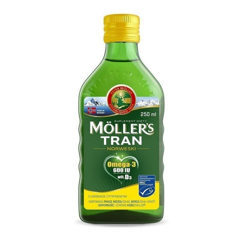 Mooler's Tran norweski, 500 ml  - 1604