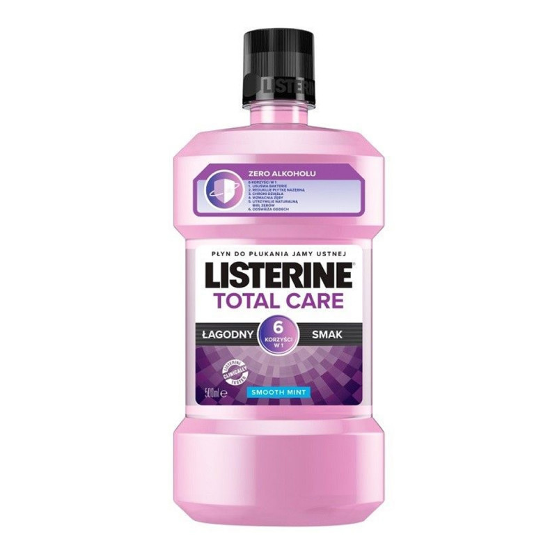 Listerine - płyn do płukania jamy ustnej o smkau mięty  - 1610