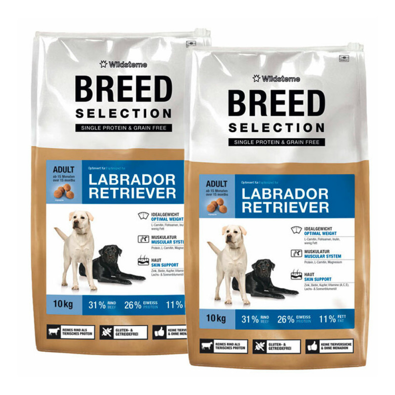 Wildsterne Breed Selection Labrador Retriever 2 x 10kg  - 1668