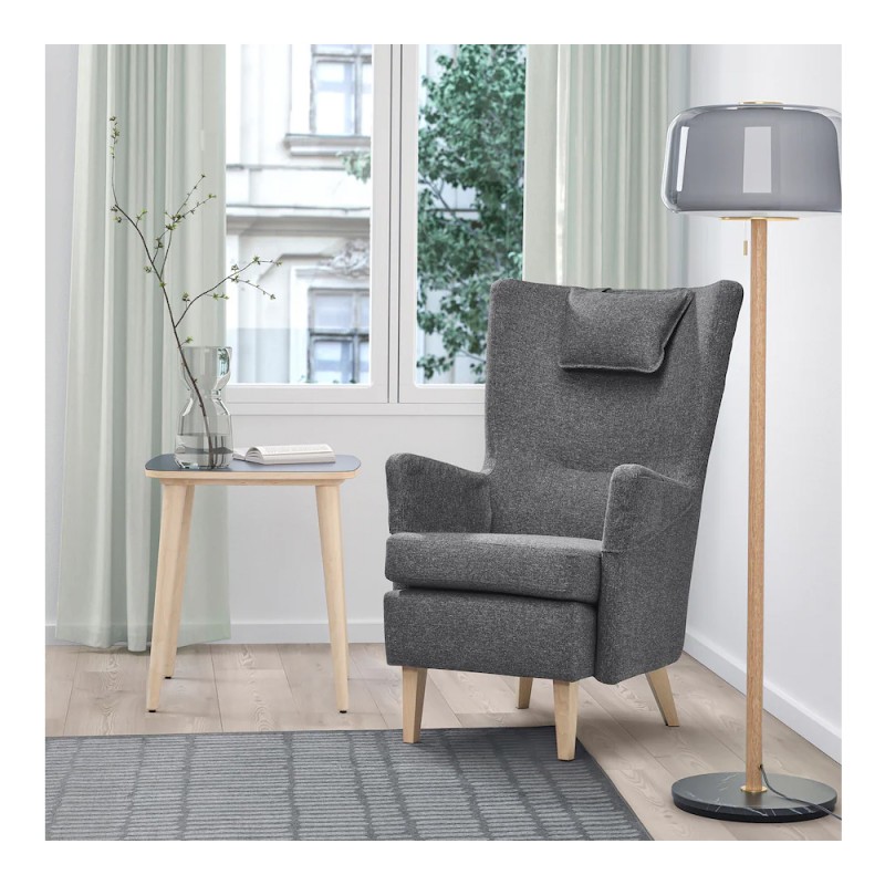 Elegancki ocieplany fotel do salonu i sypialni  - 952